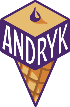 Andryk Gelato & Chocolate Logo